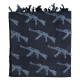 Kombat UK Gun Shemagh (BK/Grey), Shemagh scarves are fashionable, and extremely practical